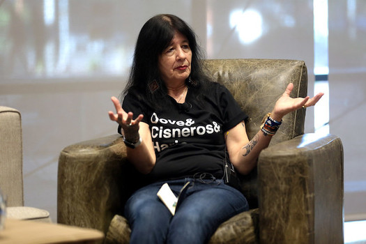 Montana State University is hosting U.S. Poet Laureate Joy Harjo for Indigenous Peoples Day. (Gage Skidmore/Flickr)