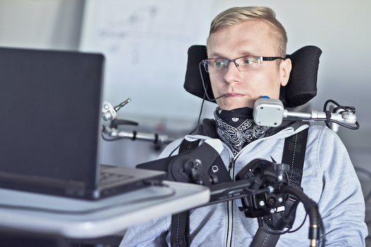 Accessible ballots and ballot-marking devices allow people living with disabilities to cast their votes with privacy. (Dob's Farm/Adobe Stock)