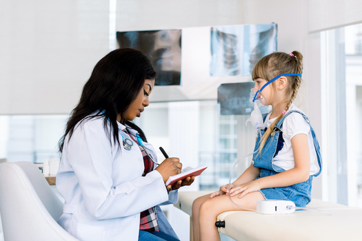 Children, seniors and people living with disabilities are at high risk from air pollution that contributes to climate change. (sofiko14/Adobe Stock)