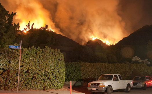 Health experts cite the death of a 65-year-old man who had a heart attack after exposure to wildfire smoke as one example of the growing health impacts of climate change. (Anthony Citrano/Flickr)