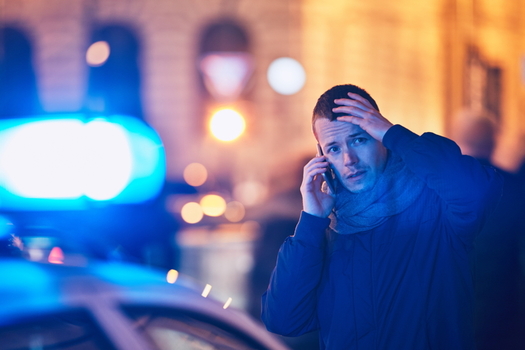 A U.S. House bill would support 40 programs nationwide that team social workers with police departments to respond to mental health-oriented emergency calls. (Adobe Stock)