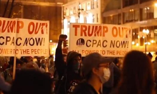 Police say no arrests were made during Wednesday night's  