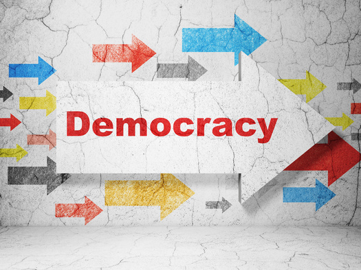 President Donald Trump's refusal to concede the presidential race has led to concerns about people losing faith in democracy in the United States. (Adobe Stock)