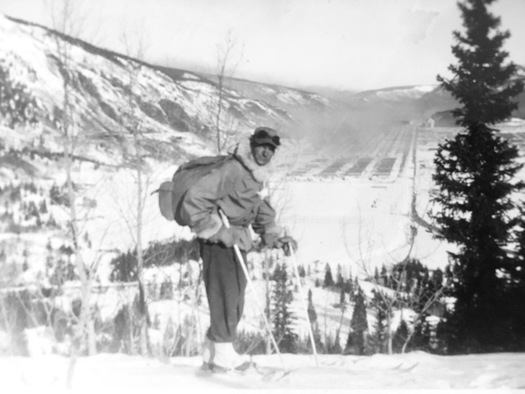If the CORE Act passes, Camp Hale will be designated a National Historic Landscape in honor of the 10th Mountain Division soldiers that trained there, including Sgt. Harry Poschman, pictured. (Poschman Collection)