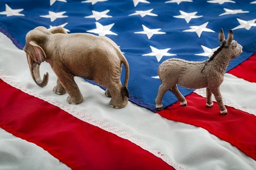 Some researchers say political polarization has increased since the 2016 election. (AdobeStock)