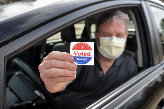 In addition to Johnson County, Iowa's Linn County also offered the option for people to vote from their cars in 2020. (Adobe Stock)