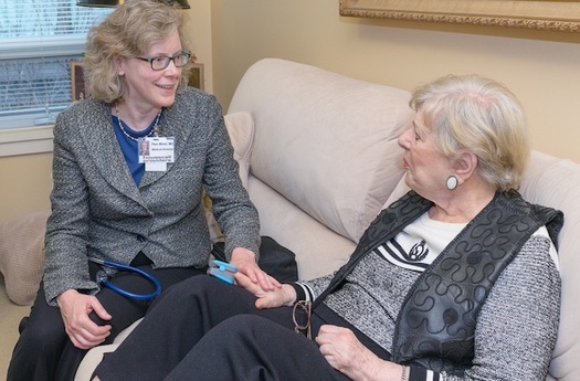 Primary medical director Pam Miner is among the doctors making house calls in Oregon. (Andie Petkus/Housecall Providers)