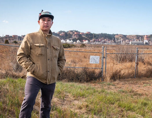 Denny Khamphanthong, now with the Asian Pacific Environmental Network, grew up near the Chevron refinery in Richmond, Calif. (Federica Armstrong/YES! Magazine)