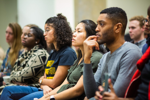 A new report says states should prioritize higher-ed programs that support low-income students of color, a population that has suffered disproportionately in the pandemic. (Georgetown University)