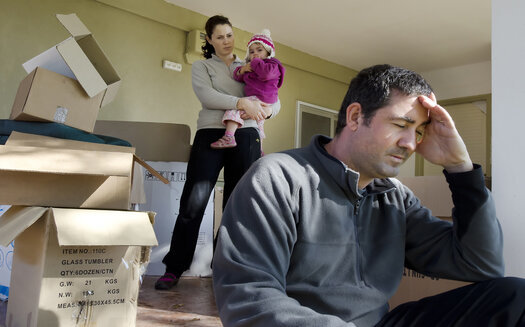 According to a new national report, one-third of Americans face the likelihood of having to leave their current home as a result of economic fallout from the pandemic. (Adobe Stock)