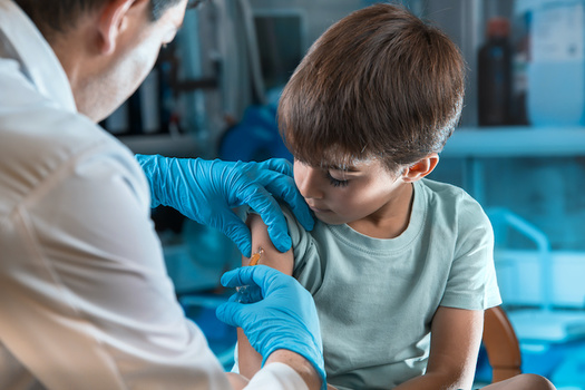 Only 70.8% percent of children in New York state had received all recommended doses of the seven-vaccine series by 35 months of age. (angellodeco/Adobe Stock)