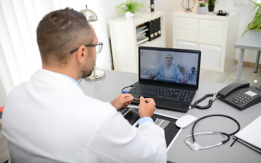 According to the Centers for Disease Control and Prevention, there was a 154% increase in telehealth visits during the last week of March in the United States, as the pandemic unfolded.  (Adobe Stock)