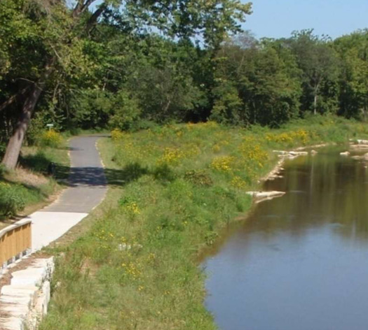 The city of Mount Airy, N.C., has undertaken a major stream-restoration project. (Adobe Stock)