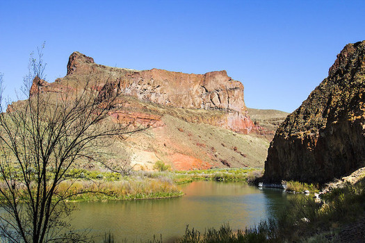 A popular rafting and camping destination, the Owyhee Canyonlands stretch across southeastern Oregon's border with Idaho. (Bonnie Moreland/Flickr)