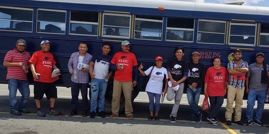 Members of the Farm Labor Organizing Committee filed a class-action lawsuit against a North Carolina farm labor contractor over stolen wages.(FLOC)