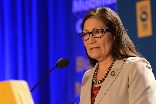 Rep. Deb Haaland, D-NM, has championed conservation legislation while serving in Congress. (AFGE/Flickr)