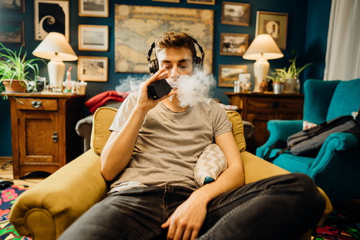 Nationwide, more than 21% of students in high school and nearly 5% in middle school report using e-cigarettes and vapes. (Adobe Stock)