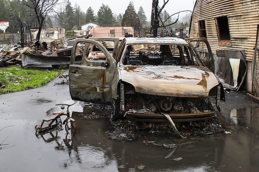 Labor Day fires in Oregon displaced thousands of people across the state. (Oregon Dept. of Transportation/Flickr)