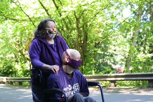 Caregivers are concerned cuts could affect them as Washington state deals with its budget shortfall from COVID-19. (Rolando Avila/SEIU 775)