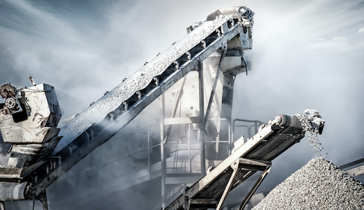 Carbon dioxide is a natural byproduct in the production of concrete. (Banana Republic/Adobe Stock)