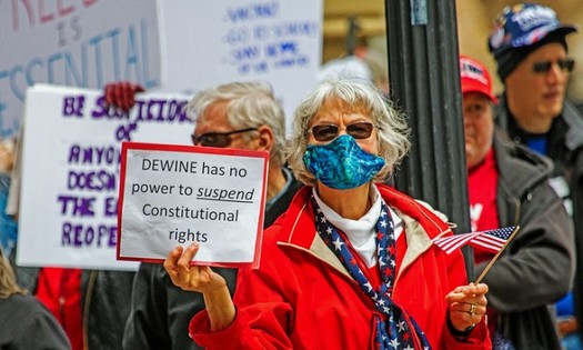 Gov. Mike DeWine declared a state of emergency due to the COVID-19 pandemic on March 9, 2020. This week, he's getting an earful about it, pro and con, in the General Assembly. (Paul Becker/Flickr)
