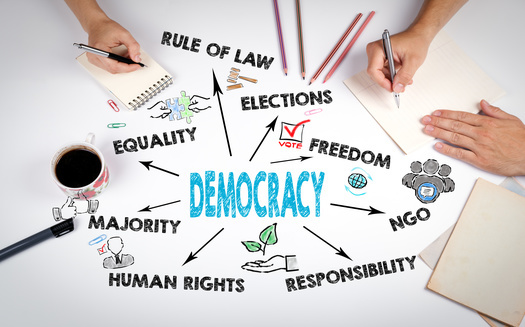 In addition to reducing early voting days, Iowa's new election law prohibits county auditors from doing blanket mailouts of absentee-ballot request forms. (Adobe Stock)