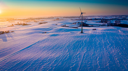 More than 40% of Iowa's power comes from wind energy. (shaiith/Adobe Stock)