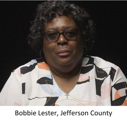 Bobbie Lester, residente del Condado Jefferson, Kentucky, y enfermera residente en la escuela de enfermera de Louisville, explica por qu eligi recibir la vacuna COVID-19 en una campaa de servicio pblico. (Adobe Stock). 