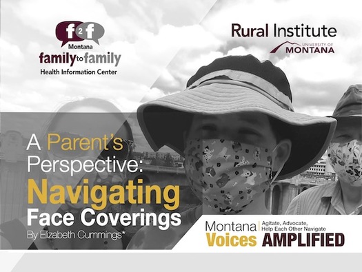 Elizabeth Cummings shared her experiences with her son, who has autism and a genetic disorder, through Montana Voices Amplified. (Wisam Raheem/Rural Institute for Inclusive Communities)