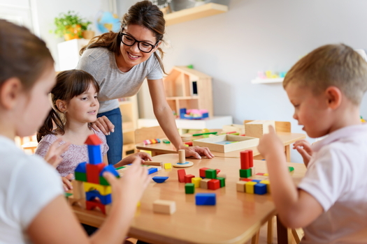 Enrollment in Virginia's child-care assistance program declined 27% during the pandemic. (Adobe stock)