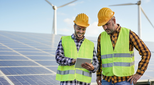 The Biden administration's American Jobs Plan would invest in creating good-paying, clean-energy jobs in Pennsylvania. (Sabrina/Adobe Stock)