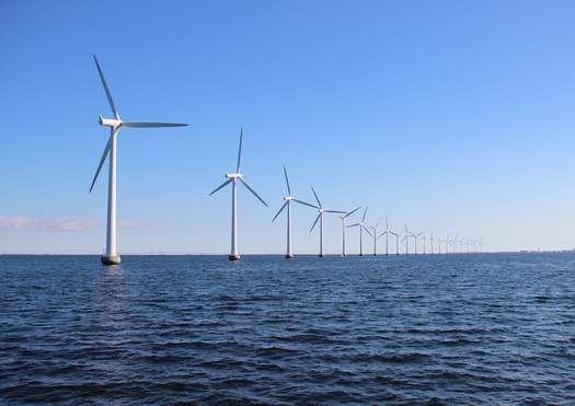President Joe Biden's American Jobs Plan seeks to establish the United States as a leader in climate science and innovation, including through offshore wind projects in Maine. (chrisrt/Adobe Stock)