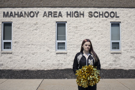 Brandi Levy was punished by her school for a message she sent to friends while she was away from school. (Photo: Danna Singer/ACLU)