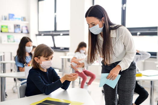 New Hampshire's teachers, like those around the country, have adapted their methods and taken on more responsibilities to continue teaching during the pandemic. (Halfpoint/Adobe Stock)