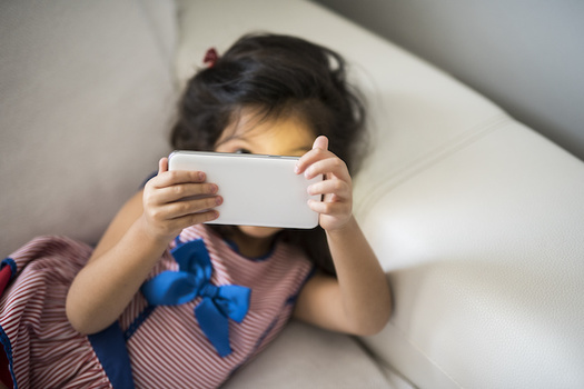 The World Health Organization and American Academy of Pediatrics recommend no screen time at all for children until 18 to 24 months, except for video chatting, and say kids ages 2 to 5 should get an hour or less of screen time per day.(Adobe Stock)