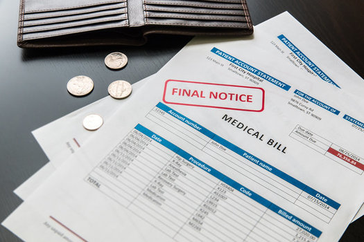 The California Health Care Foundation finds over the past 15 years, the cost of health-insurance premiums has jumped almost 250%, while inflation has grown 44%. (Volgariver/Adobe Stock)