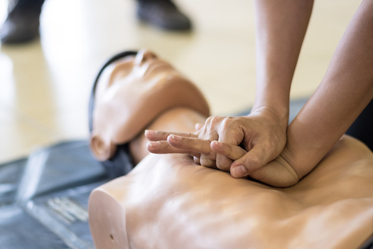 The American Heart Association estimates that 100,000 to 200,000 lives nationwide could be saved each year if CPR were performed promptly during cardiac arrest. (Adobe Stock)