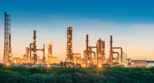 A 2015 Clean Air Act rule requires refineries to clean up benzene emissions when annual concentrations of this cancer-causing pollutant exceed the EPA's action level of 9 micrograms per year. (Adobe Stock) 