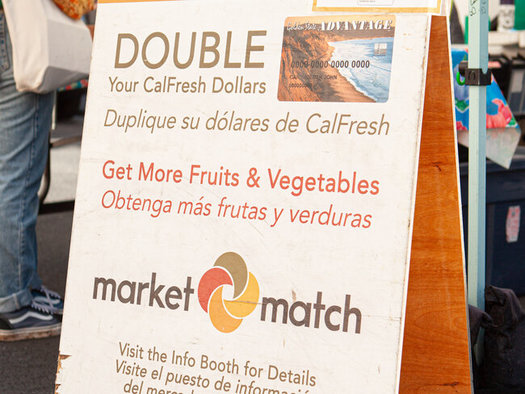 The Market Match program doubles CalFresh dollars that recipients can spend at farmers' markets, which benefits the farmers as well as the shoppers. (Ecology Center)