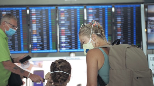 In accordance with a TSA face-mask requirement extension through mid-September, all travelers - even those who are fully vaccinated - must wear masks and practice COVID-safe behavior at all U.S. airports, and aboard commercial aircraft. (Adobe Stock)