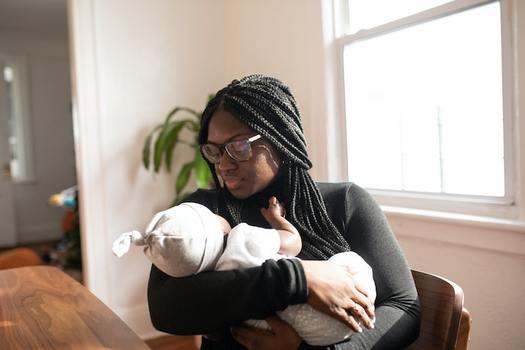 WIC provides breastfeeding support, nutritious food, information on healthy eating and referrals to health care for pregnant women and those with young children. (Nappy Studio)