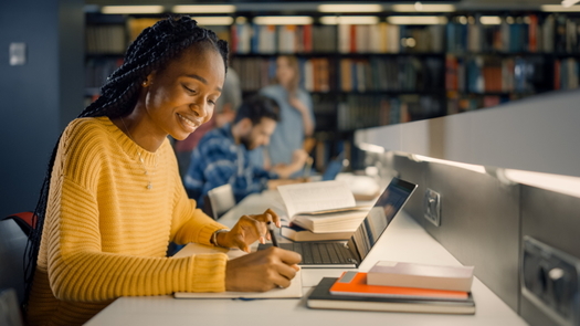 Black student-parents borrow an average of $18,100 for college, compared with an average of $13,500 among all students, according to the Institute for Women's Policy Research. (Adobe Stock)