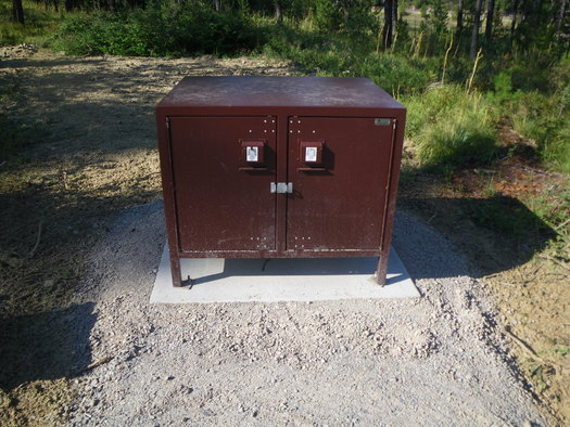 Twenty sturdy food-storage lockers to keep bears away from campsites will be installed in the Colville National Forest by fall 2021. (U.S. Forest Service/Flickr)