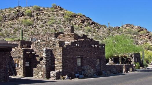 In the 1930s, the Civilian Conservation Corps built ranger stations, trails and ramadas at the sprawling South Mountain Park and Preserve in Phoenix and at dozens of other parks and public lands across Arizona. (Flickr)
