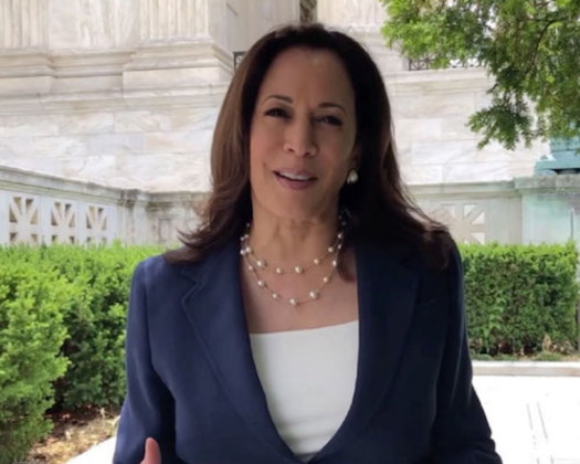 Vice President Kamala Harris addresses immigration at the U.S.-Mexico border in El Paso today, one week ahead of a promised visit by former President Donald Trump. (famouspeople.wiki)