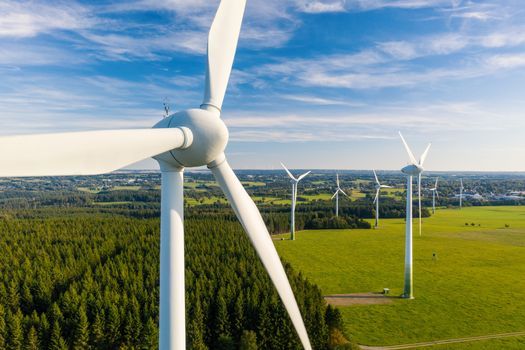 A new report says 41% of North Dakota counties receive property tax revenue from wind farms. (Adobe Stock)