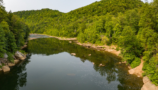 West Virginia's Cheat River flows from five major tributaries, known as the 
