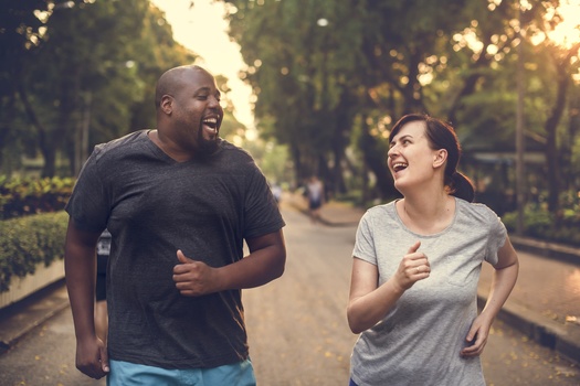 Experts say having an exercise partner can help most people better reach their fitness goals. (Adobe Stock)