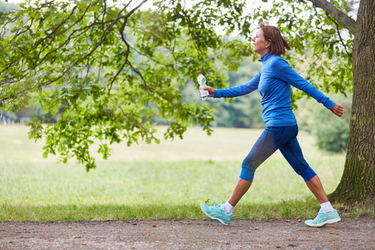 As people look to take off the weight they gained during the pandemic, research confirms walking may also help ward off depression and heart disease. (Adobe Stock) 