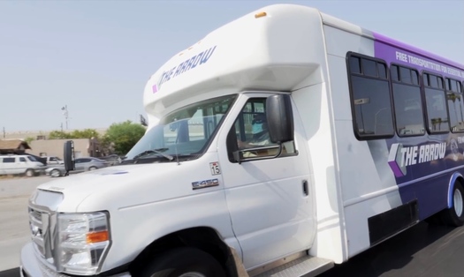 Las Vegas' free Arrow shuttle service runs from 8:30 a.m. to 6:30 p.m. daily. (City of Las Vegas)
